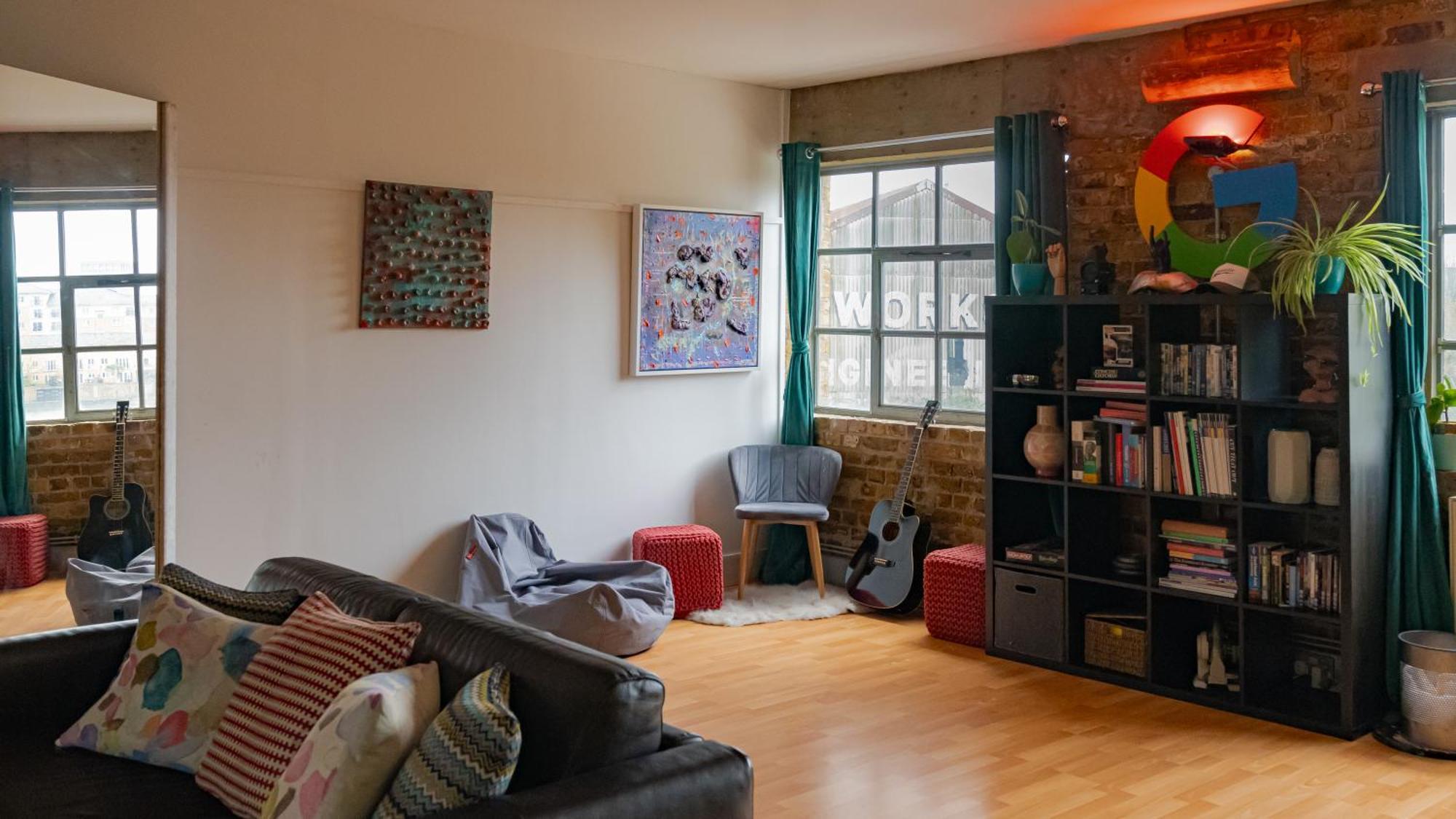 Loft Style Apartment Near O2, Abba Voyage, Excel 伦敦 外观 照片